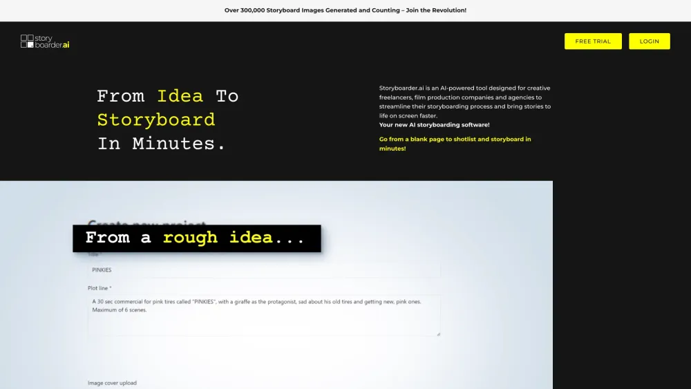Storyboarder.ai: Streamline Storyboarding with AI