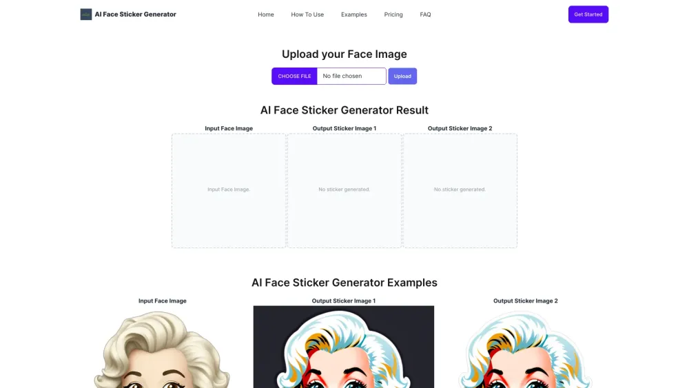 AI Face Sticker Generator: AI Tool for Fun Stickers