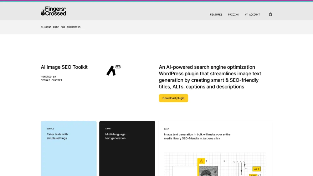 AI Image SEO Toolkit: The AI Tool for Image Text Optimization