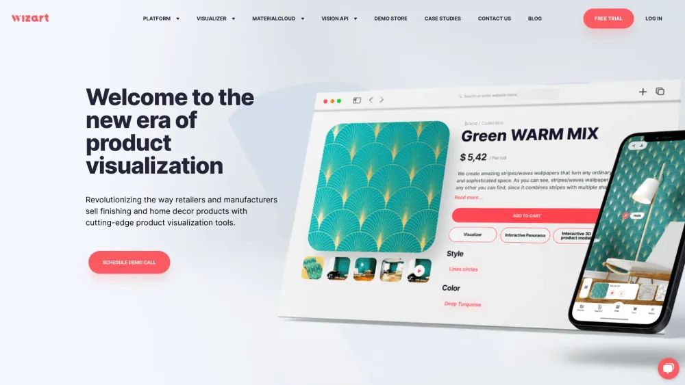 Wizart: AI Tool for Home Improvement Visualization