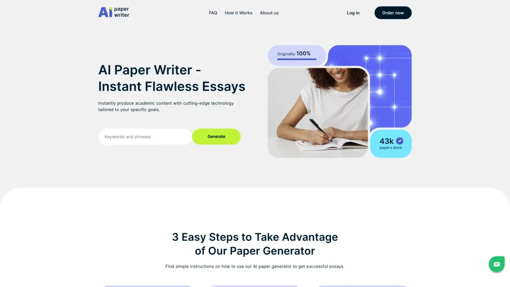 AI Paper Writer Online: Quick Essays with Cutting-Edge AI Tool