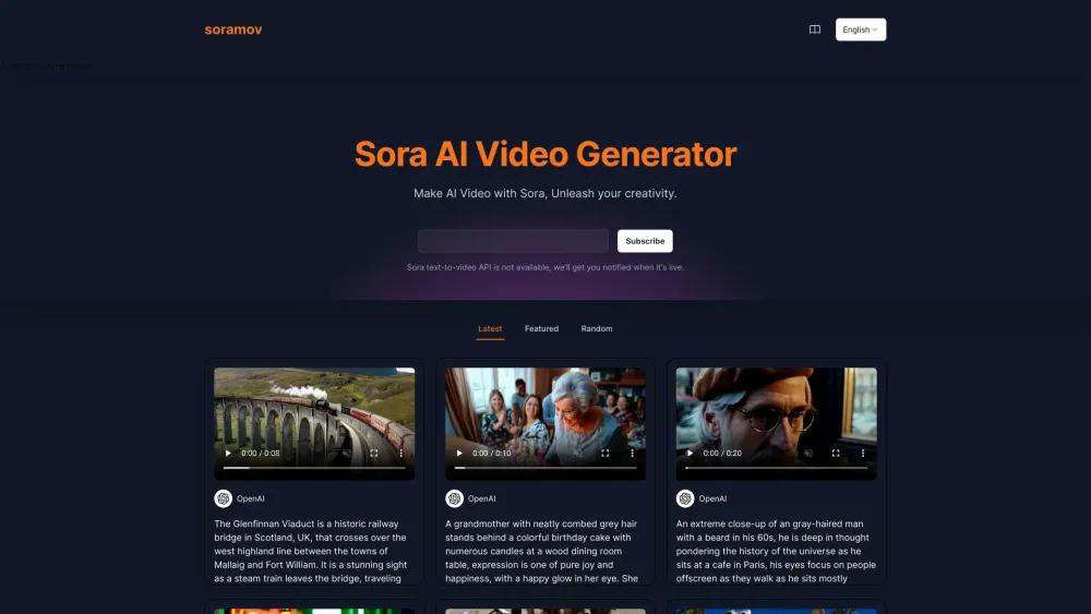 Sora: AI Tool Converts Text into Engaging Videos