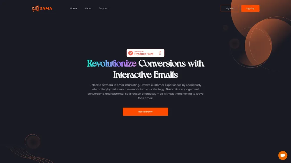 Zama: AI Tool for Interactive Emails & Carts