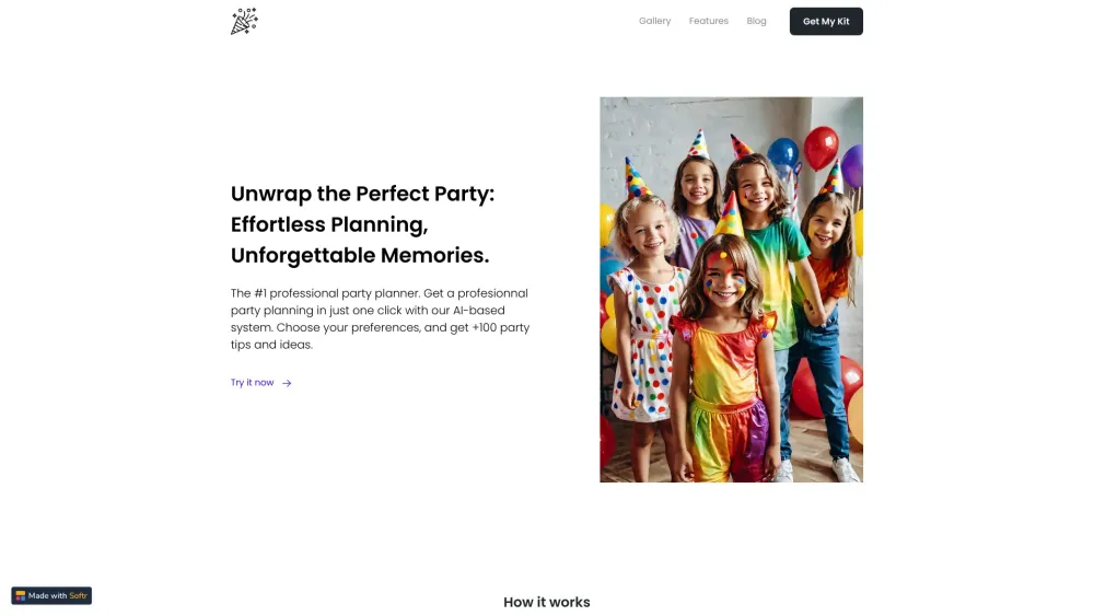 Best Party Idea: AI Tool for Party Planning