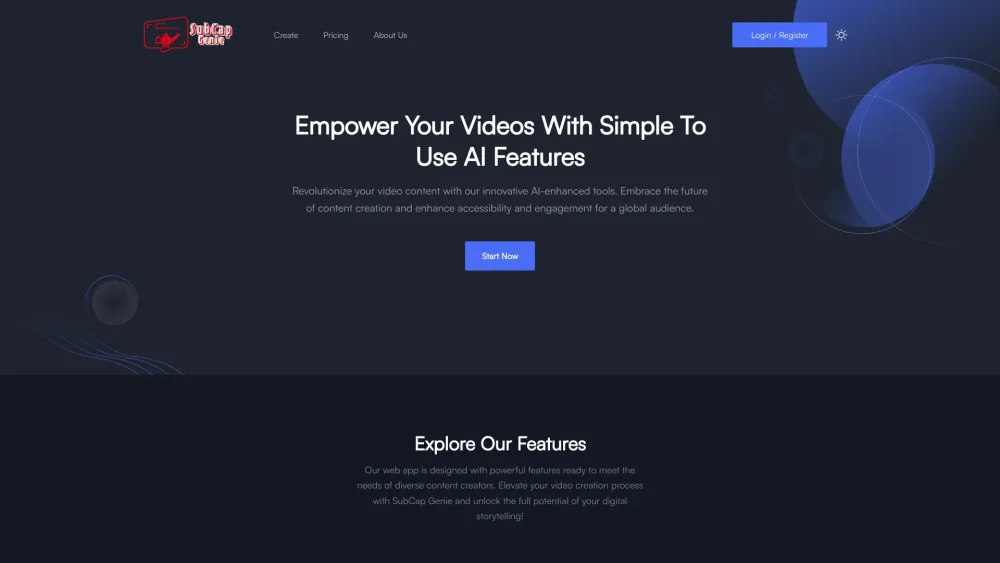 SubCap Genie: The Ultimate AI Tool for Perfect Videos