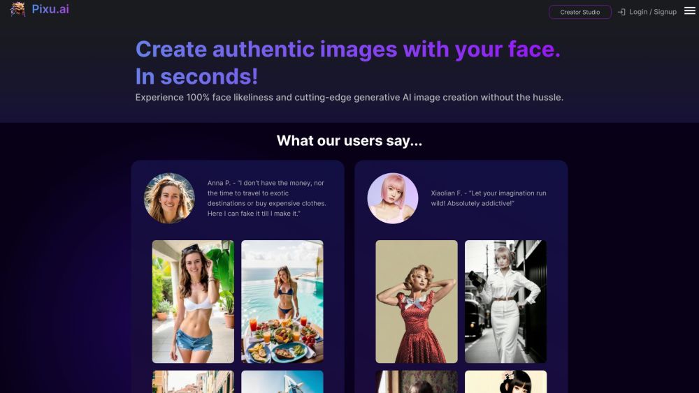 Pixu: AI Tool for Personalized Image Creation