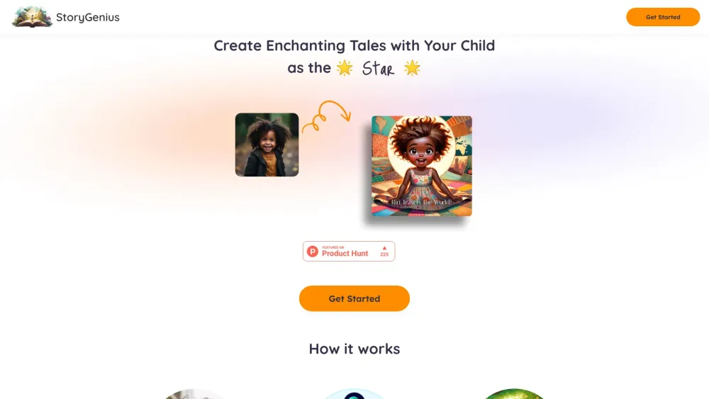 StoryGenius: AI Tool for Your Child's Storybook