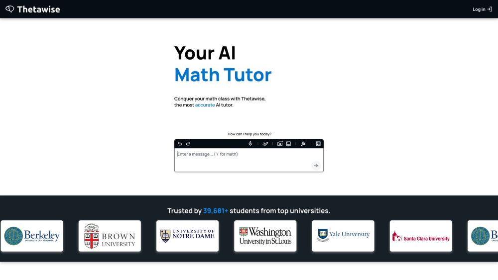 Thetawise: AI Math Tutoring - Personalized AI Tool