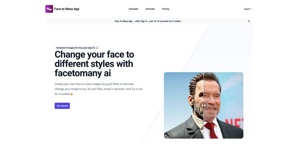 Face To Many: AI Tool for Multiple Styles