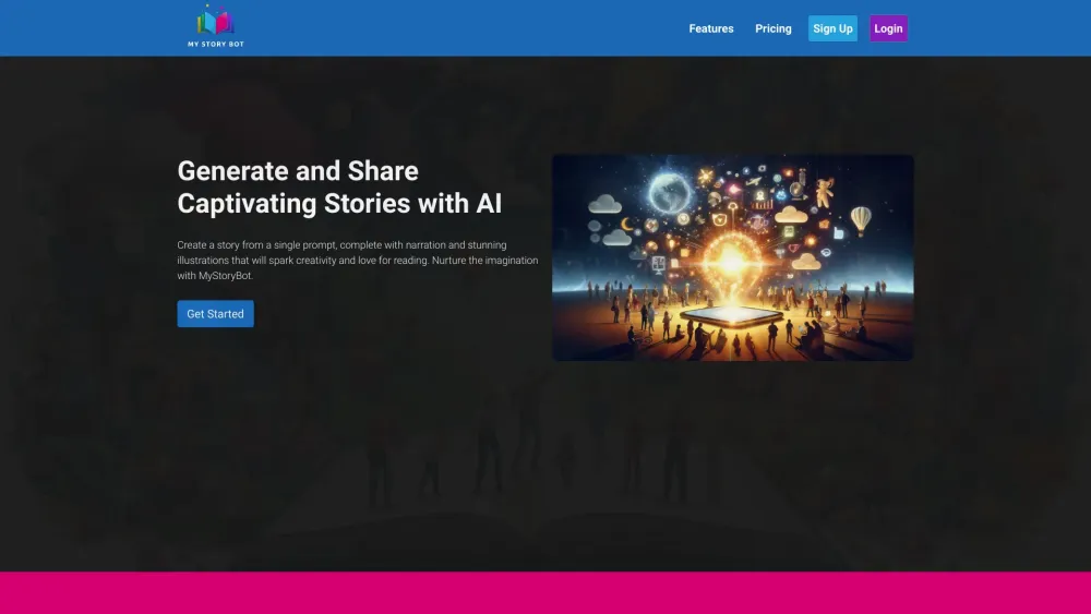 MyStoryBot: AI tool for custom storybook creation