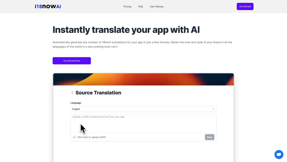 i18nowAI: Translate Web Apps to 80+ Languages with AI Tool