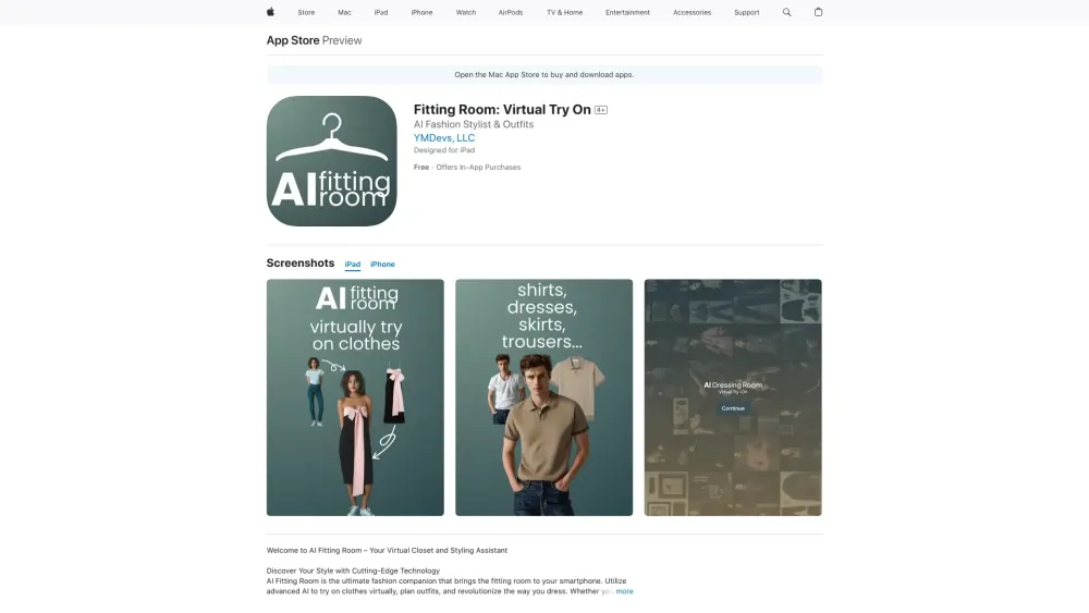 AI Fitting Room: AI Tool for Virtual Try-Ons