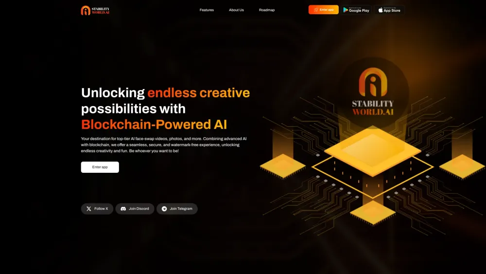 Stability World AI: Product Name ai tool