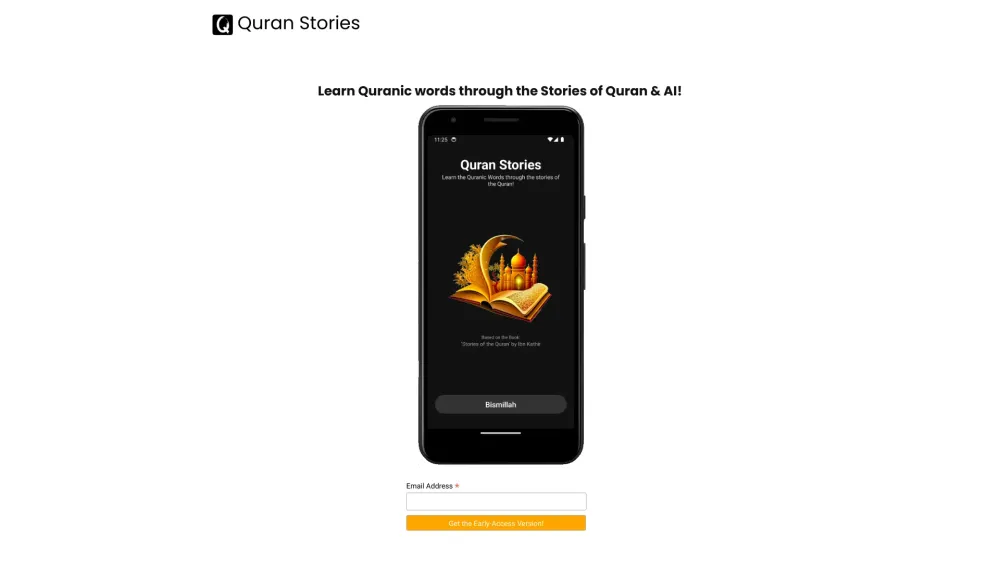 Quran Stories: Explore Arabic with AI Tool