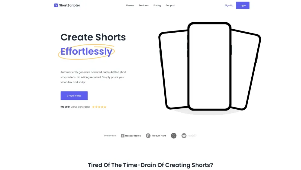 ShortScripter: AI Tool for Short Story Videos