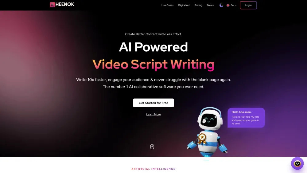 Heenok: Empower Creators with AI Tools