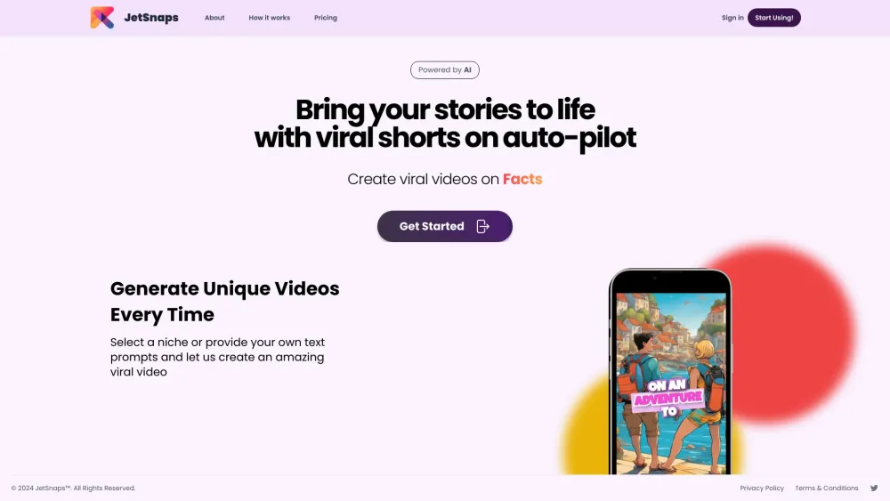 JetSnaps: AI Tool for Video Automation