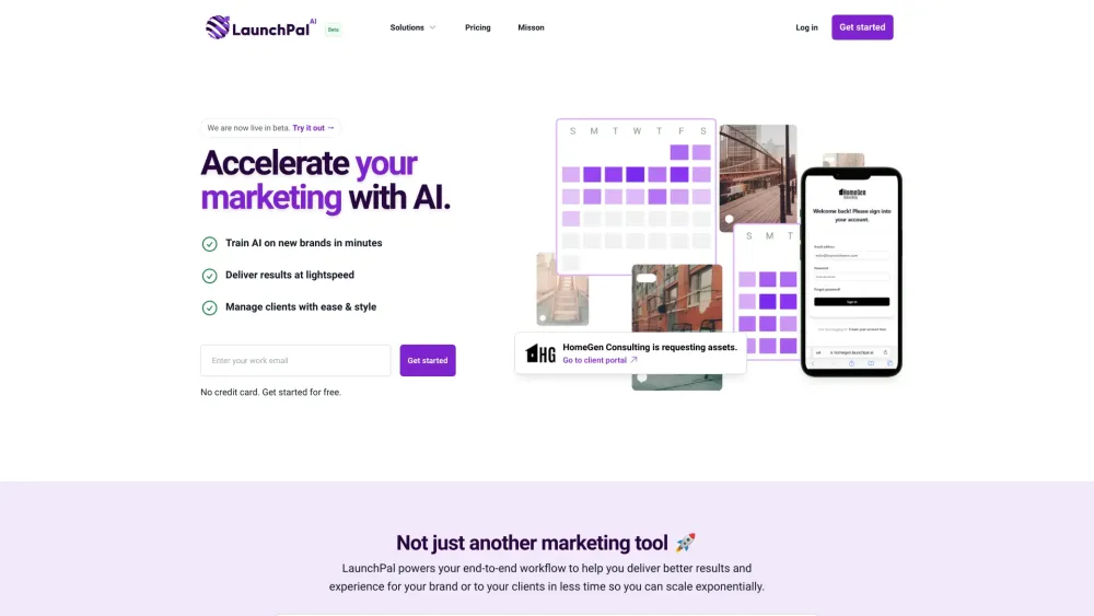 LaunchPal: AI Tool to Streamline Marketing Workflows