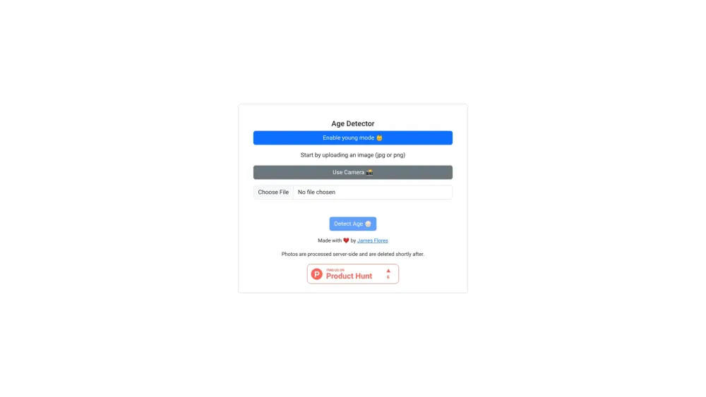 Age Detector: AI Tool for Instant Age Detection