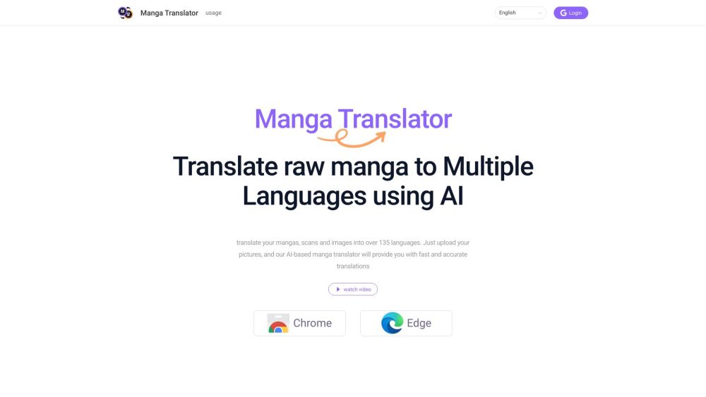 Manga Translator: AI Tool for Multiple Language Manga