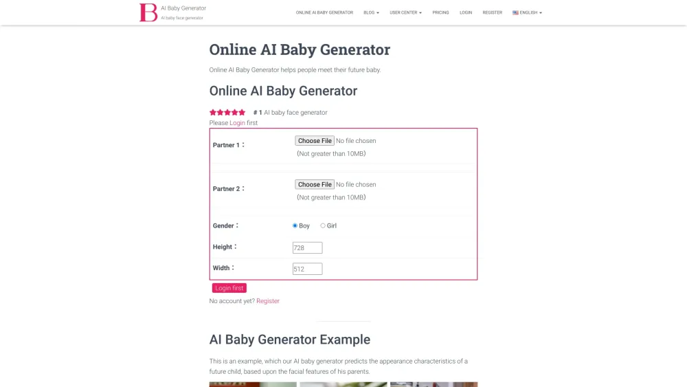 AI Baby Generator: The Ultimate AI Tool for Predicting Future Baby's Appearance