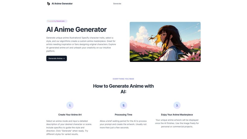 AI Anime Generator: Ultimate AI Tool for Anime Art