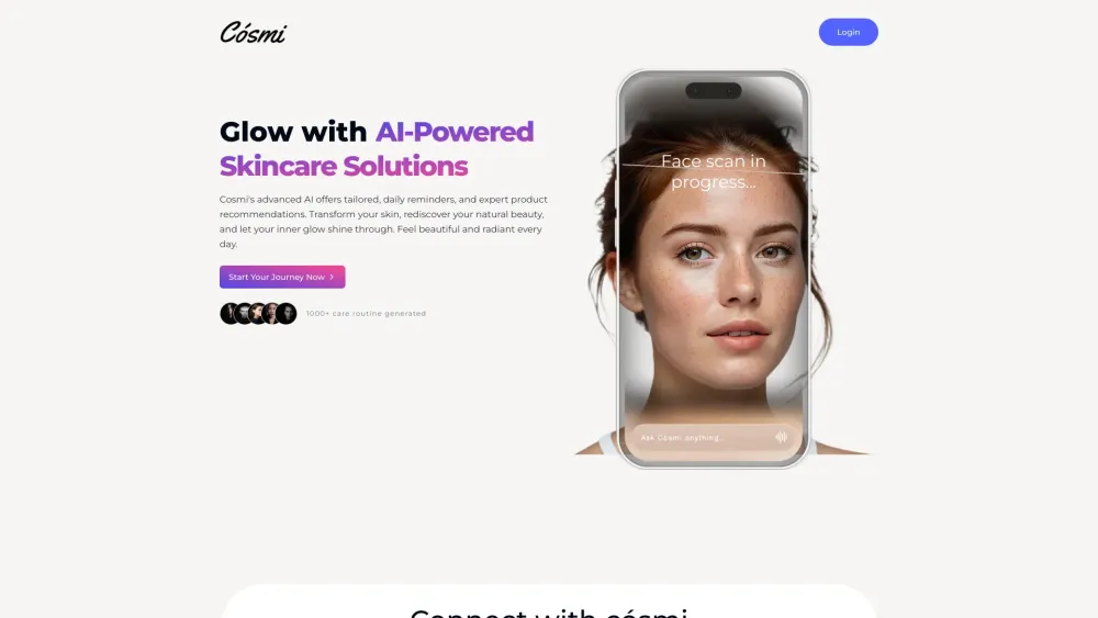 Cósmi: AI Tool for Personalized Skincare