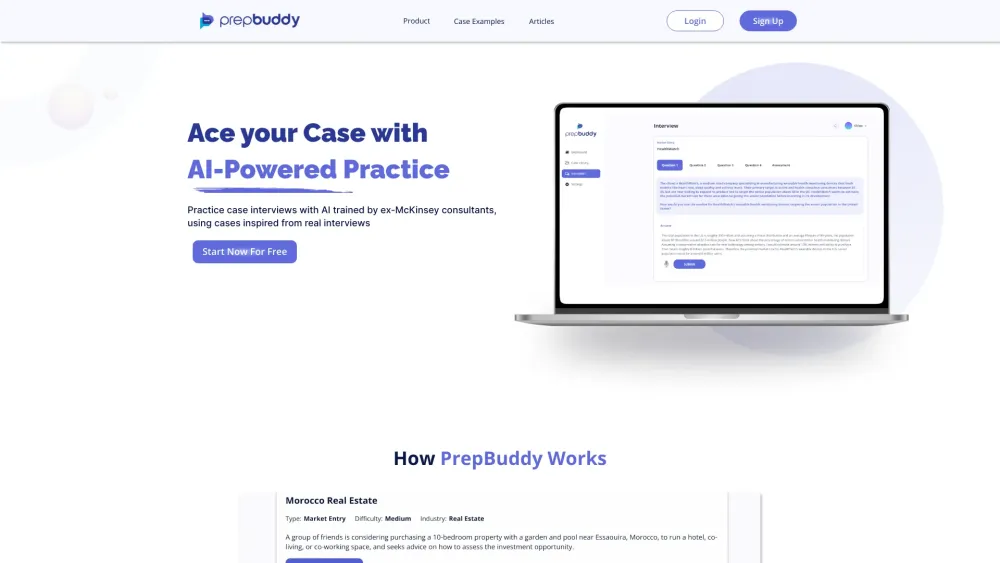 PrepBuddy: AI Consulting Case Interview Prep