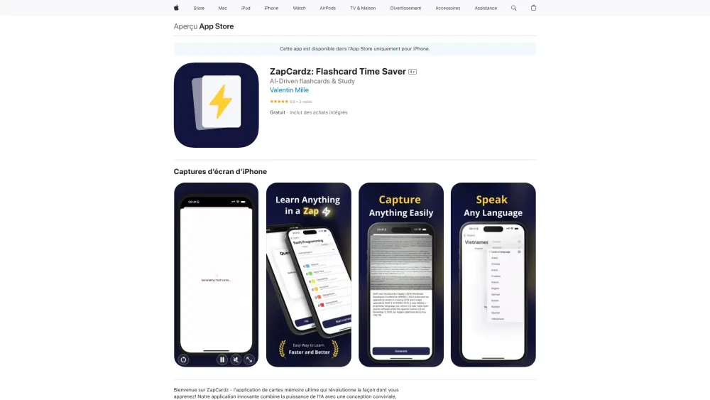 ZapCardz: AI Flashcard App - Ultimate Study AI Tool