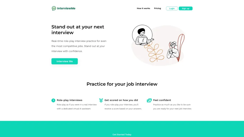 InterviewMe: Master Job Interview Role-plays with AI