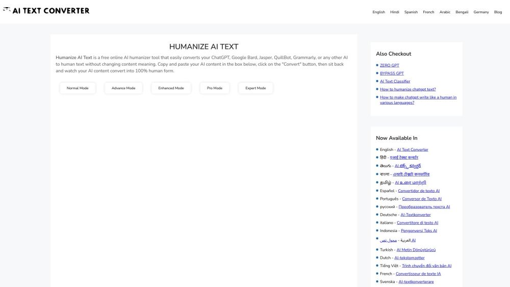 Humanize AI Text: Free AI Tool to Humanize Content