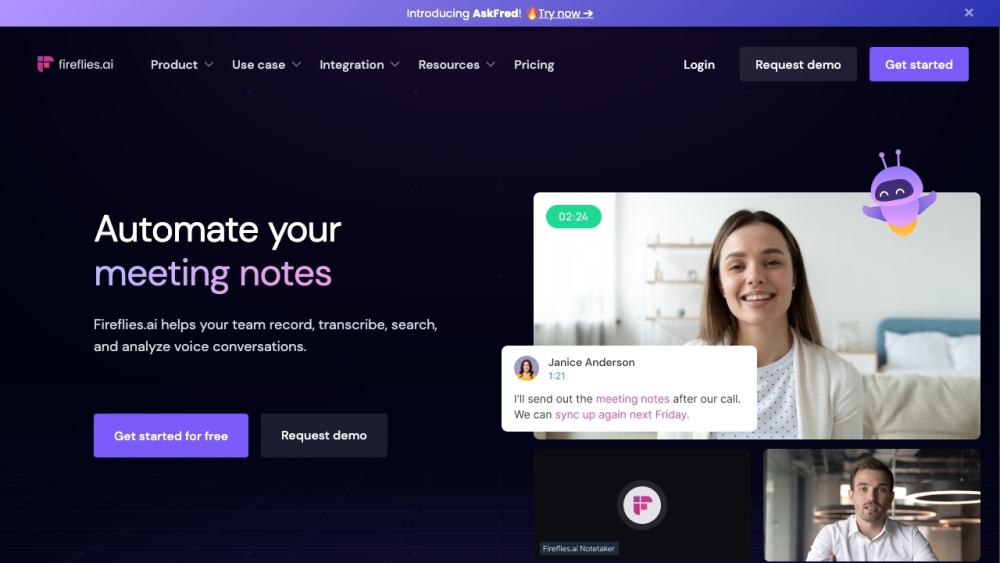 Fireflies.ai: AI Tool for Meeting Transcripts & Insights