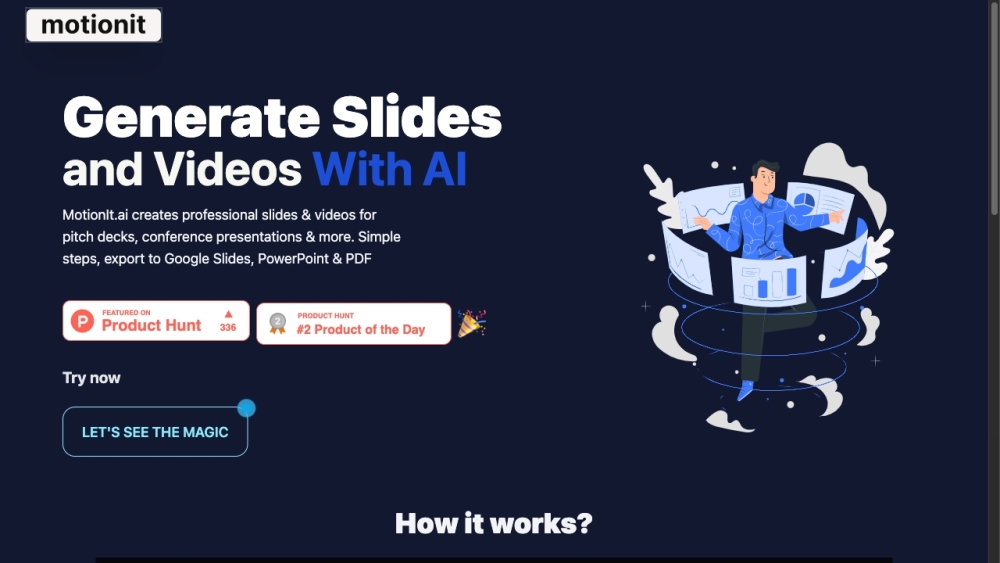 MotionIt.ai: AI Tool for Stunning Slides & Videos