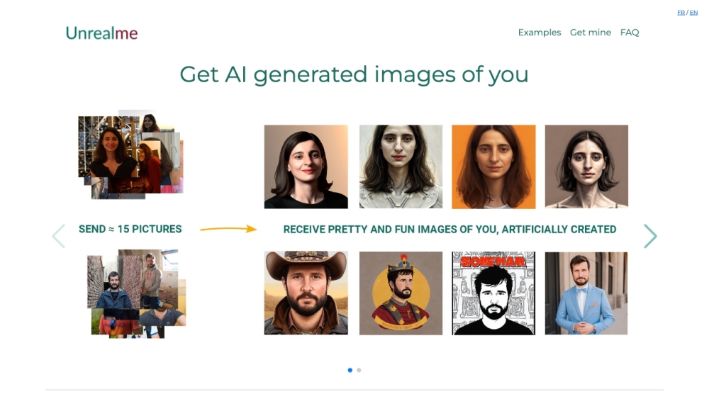 Unreal Me: AI Tool to Transform Selfies into AI Personas
