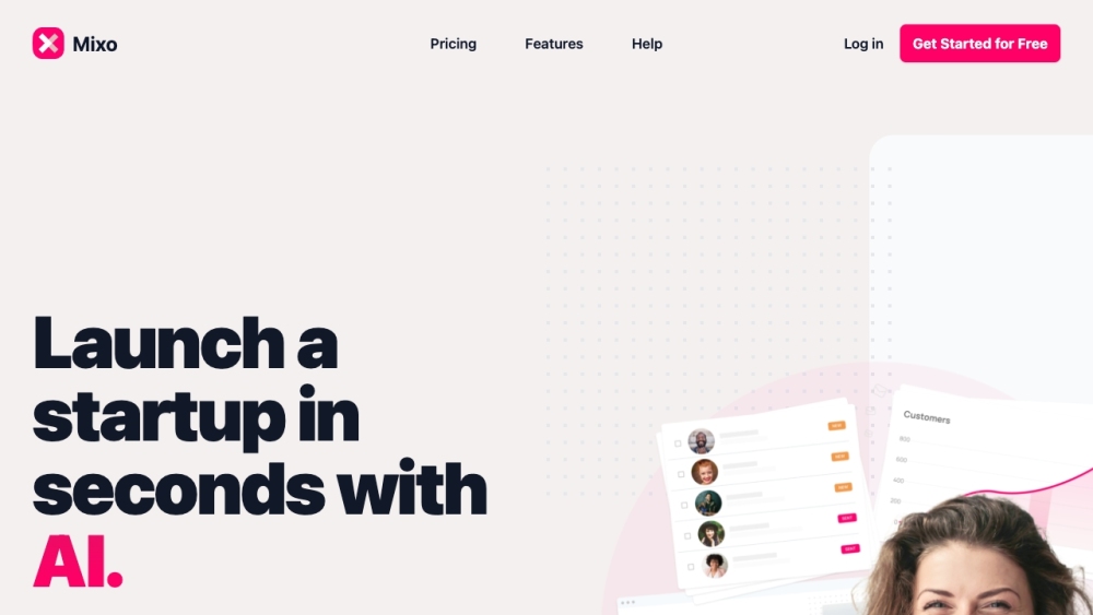Mixo: AI Tool to Build Websites Fast