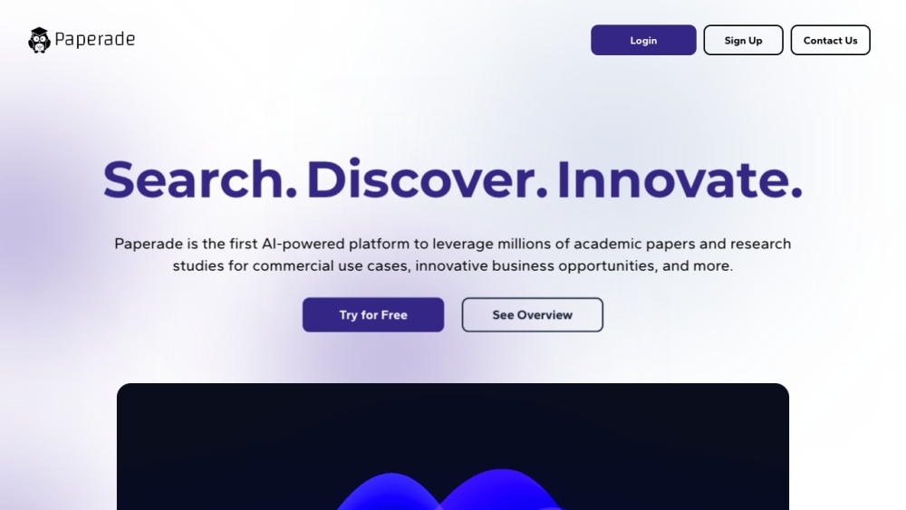 Paperade: AI Tool Generates Company Ideas