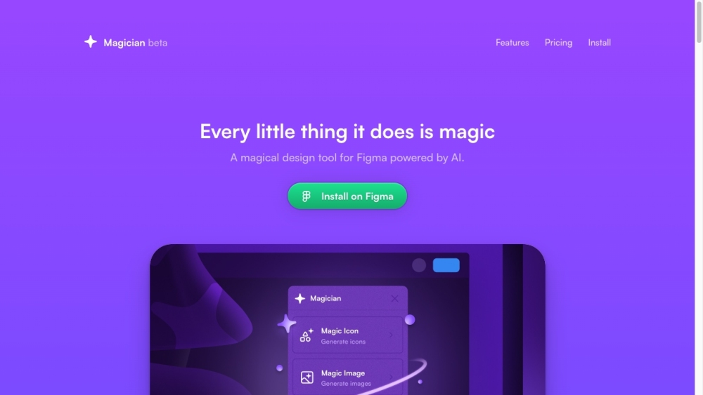 Magician for Figma: AI-Powered Design Tool