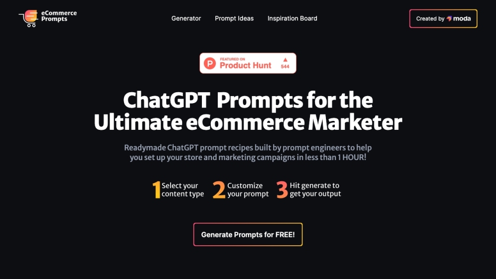 eCommerce ChatGPT Prompts: AI Tool for Marketers