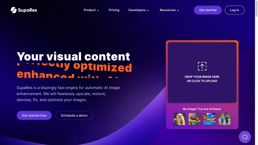 SupaRes: AI Tool for Fast Image Enhancement