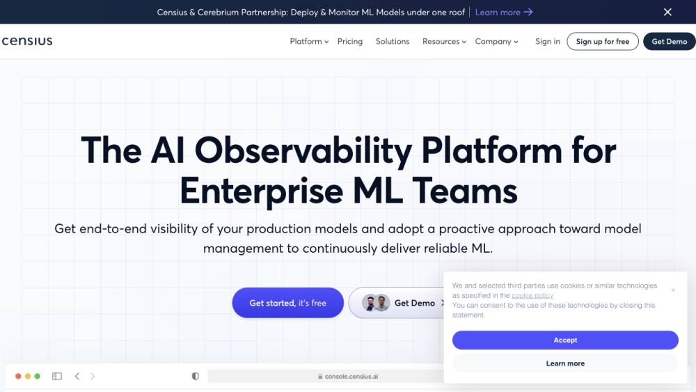 Censius: AI Observability & Model Monitoring Platform