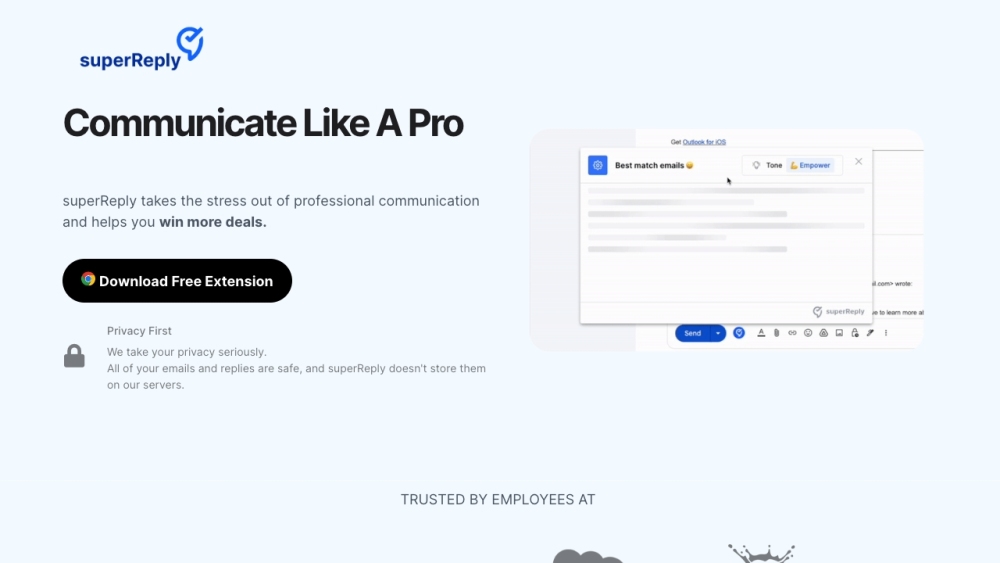 superReply: AI-Powered Email Solution for Tailored Responses (Keywords: superReply, AI tool)