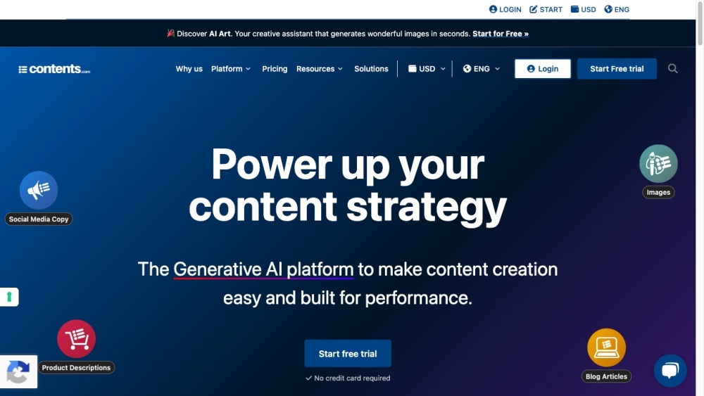 Contents.com: Accelerate Content Creation with AI Tool