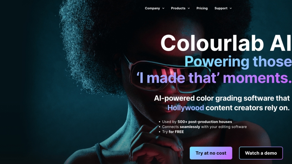 Colourlab.ai: AI Tool for Instant Color Grading