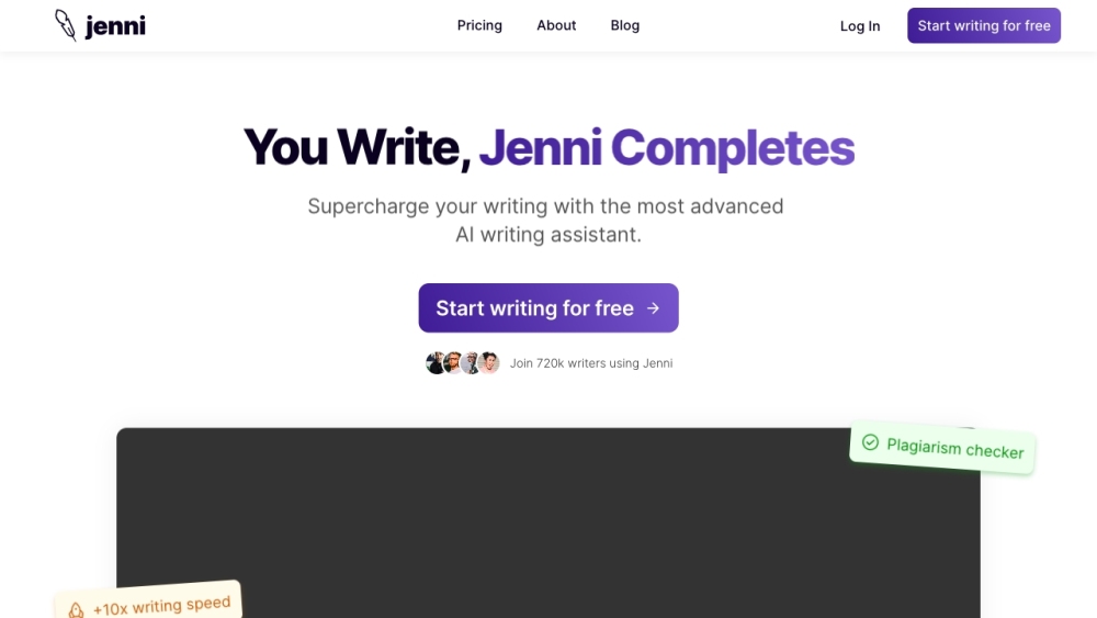 Supercharge Your Writing: Jenni AI - AI Tool