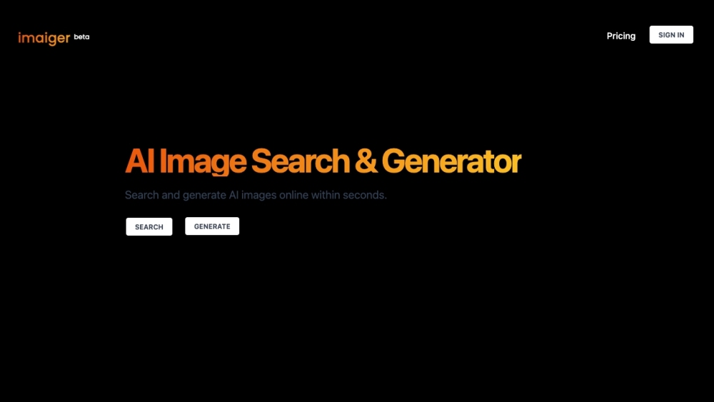 Imaiger: AI Tool for Image Search & Creation