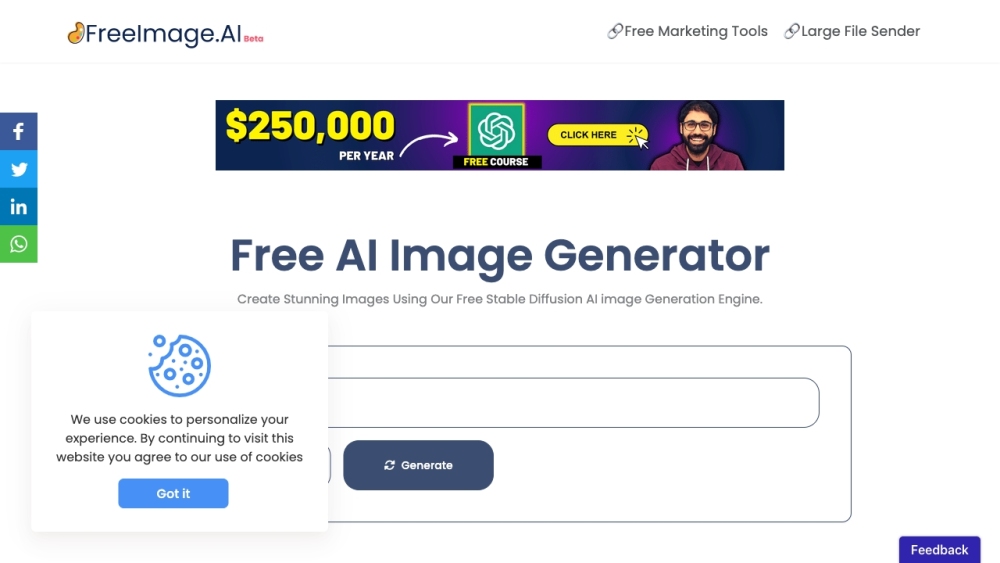 FreeAIKit - Image Generator: AI Tool