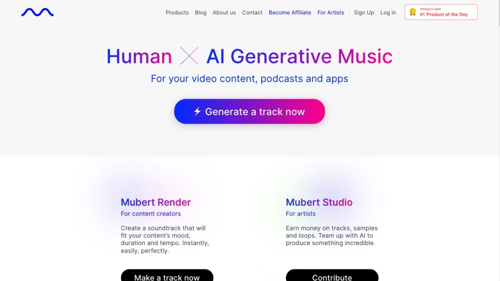 Mubert: AI Tool for Music Creation - 40 characters