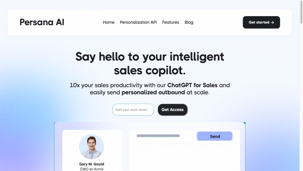 Persana AI: Boost Revenue with AI Tool