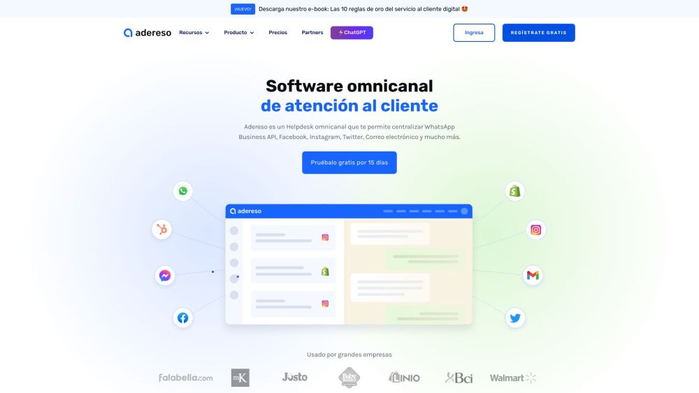 Adereso: Omnichannel Customer Service & AI Tool