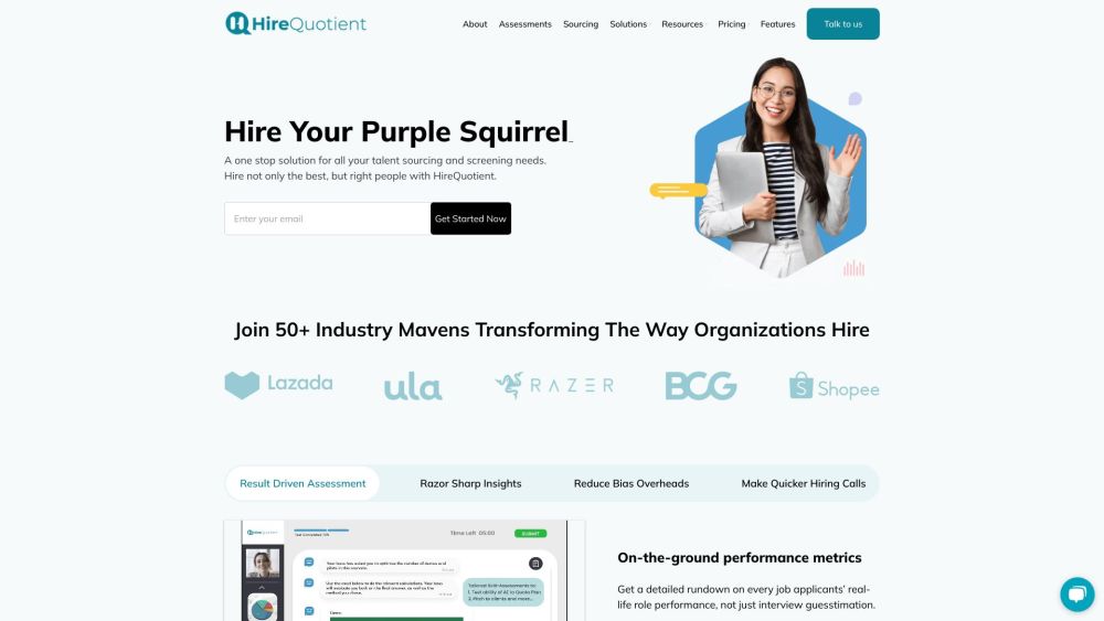 HireQuotient: AI Tool for Non-Tech Hiring